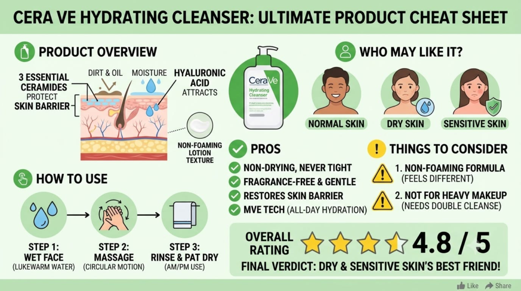 CeraVe Hydrating Cleanser
