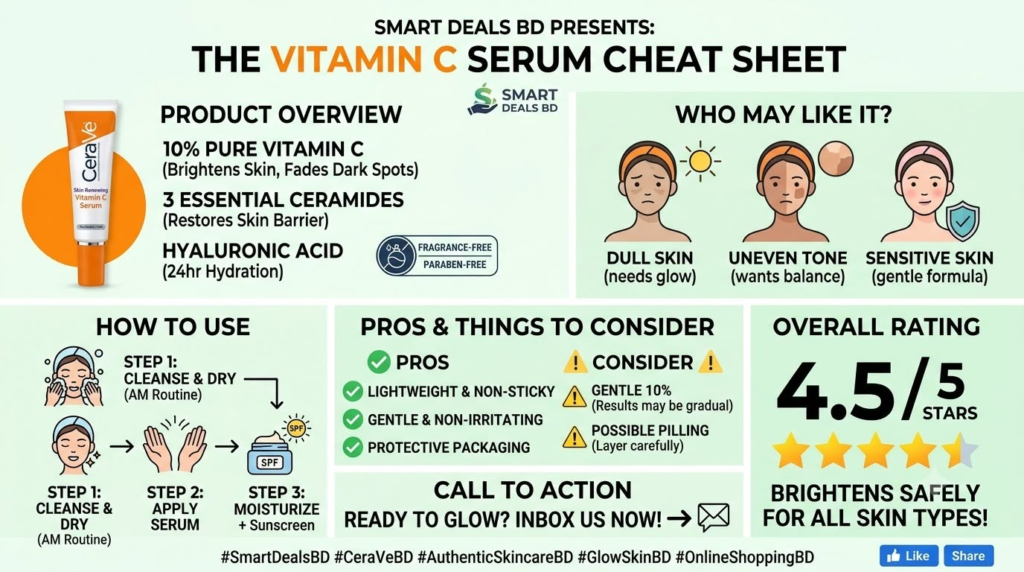 CeraVe Skin Renewing Vitamin C Serum